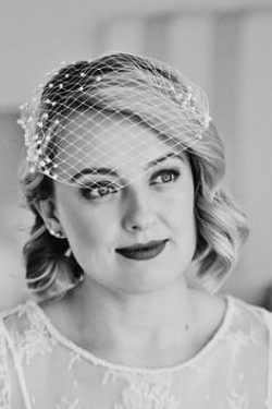 Estee Birdcage veil